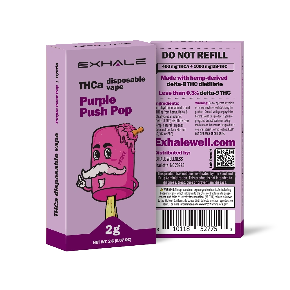 Exhale Wellness THCa 2g Disposable Vape